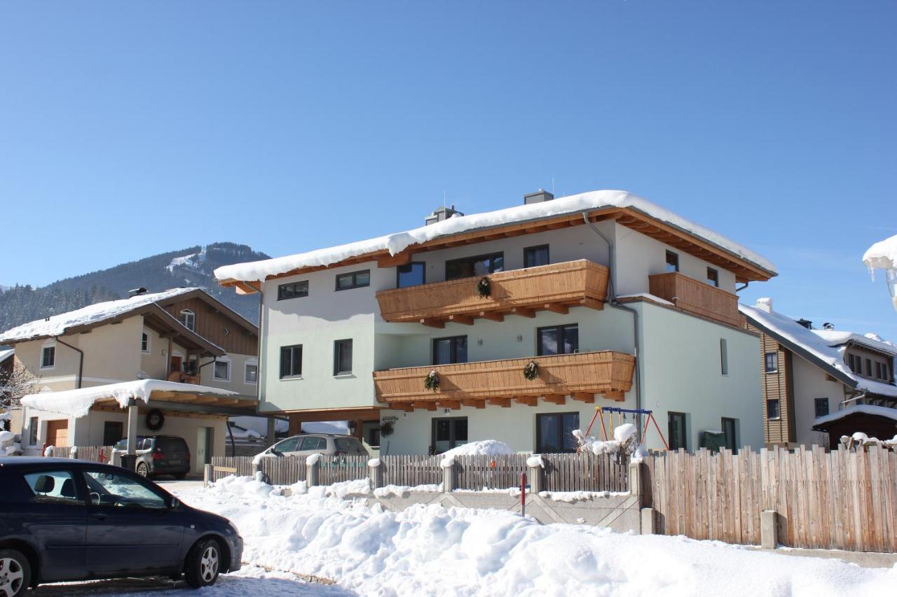 Ferienwohnung Schwarzbach Leogang Exterior foto